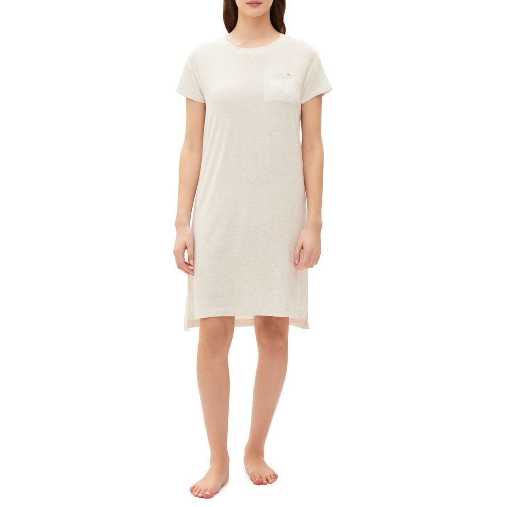 Gap Women's Short Sleeved Nightgown - Grey‎ - Size S - Picture 1 of 7